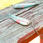 Repainting Spoons for Pike with WalMart Supplies