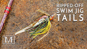Ripped Off Swim Jig Tails