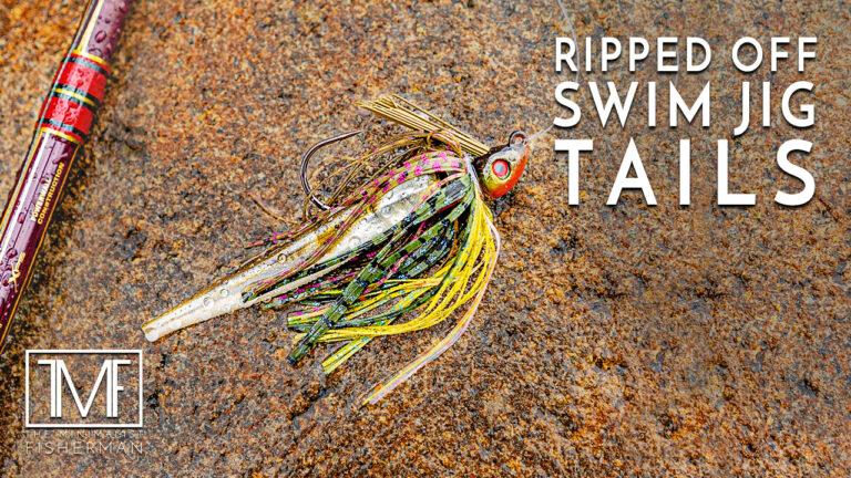 Tails Ripped Ripped Off Swim Jig Tails – The Minimalist Fisherman