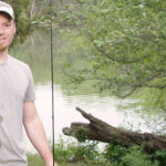 Largemouth Bass on a Fluke