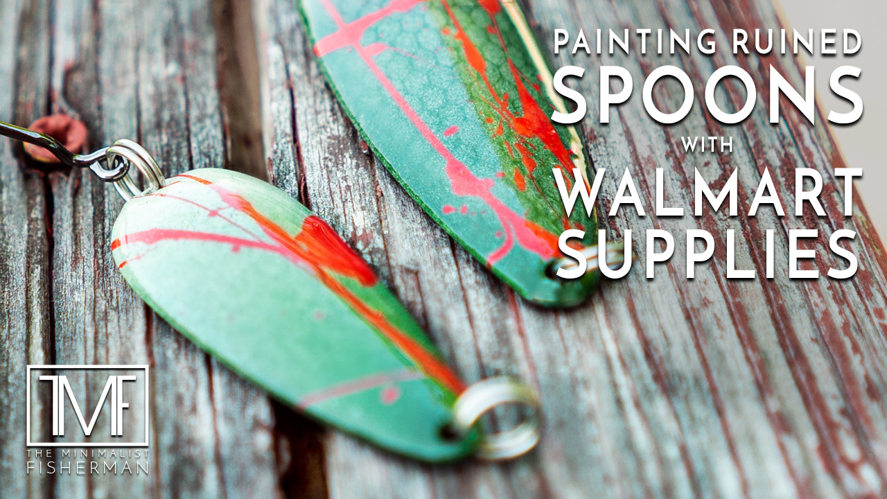 Painting Ruined Spoons with Walmart Supplies The Minimalist Fisherman