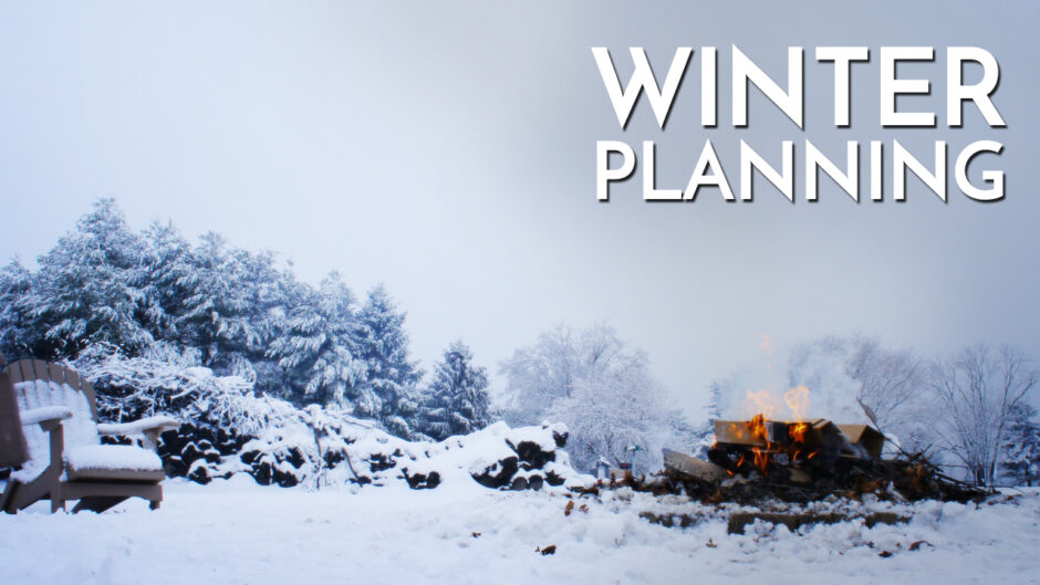 Winter Planning for Fishing