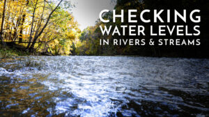 How to Check the Local Water Level in a Creek or River