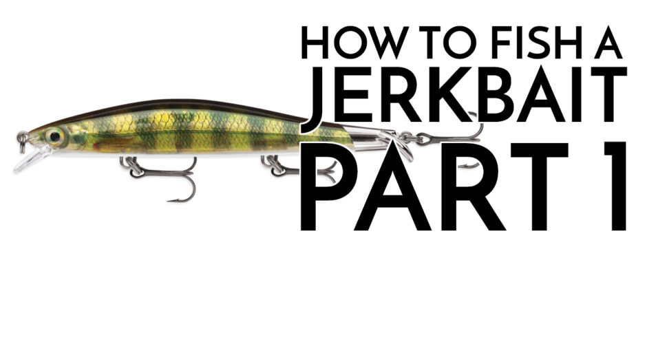 how to fish a jerkbait part 1