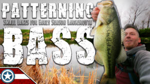Patterning Small Lakes for Early Season Largemouth Bass (Jerkbait + Jigworm)