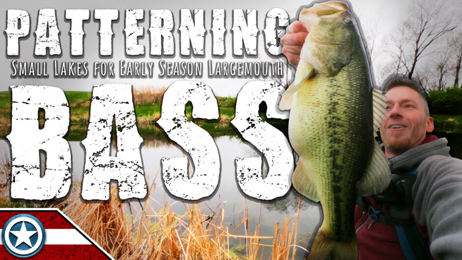 STars & Bars Fishing Episode 2 Patterning Small Lakes for Early Season Largemouth Bass (Jerkbait + Jigworm)