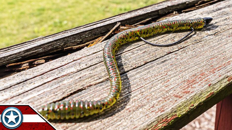 Texas Rig PB Grandebass Airtail Wiggler