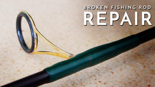 broken fishing rod repair