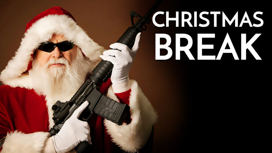 Christmas Break Santa