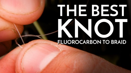 the best knot fluorocarbon to braid leaders