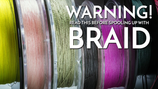 warning read this before spooling up with braid