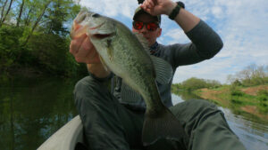 illinois kayak fishing new water largemouth clear pit