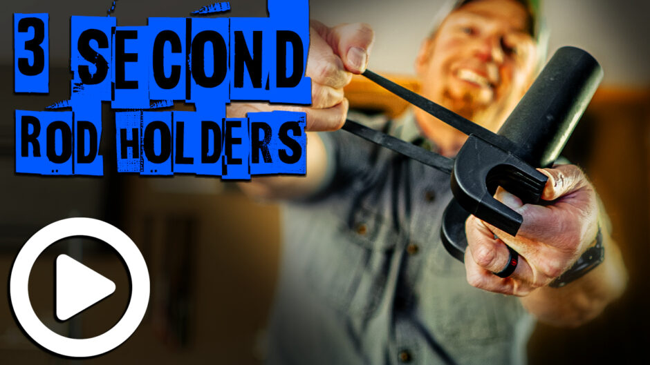 3 second rod holder lunker trail review