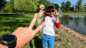 bobber fishing largemouth bass kids ocho minimalist fishing