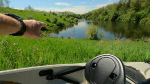 kayak fishing illinois bass fishing pit