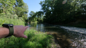 Creek Eddy Midwest Fishing Slack Water