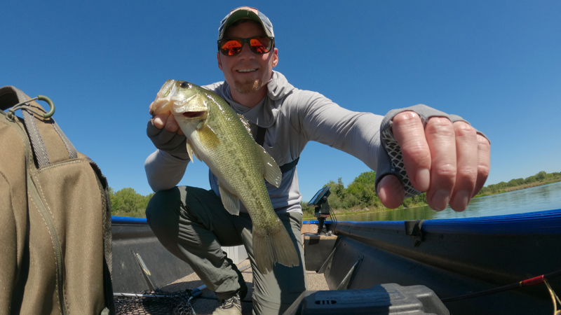 Midwest Outdoors AJ Hauser Minimalist Fishing Largemouth Bass Jon Boat