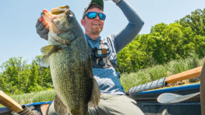 AJ Hauser PB Largemouth Bass Ocho Muck Marsh Algae