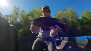 aj hauser midwest outdoors bass fishing smallmouth clear water jon boat
