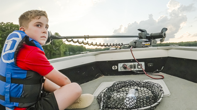 fishing for bass with kids in wisconsin finn smallmouth