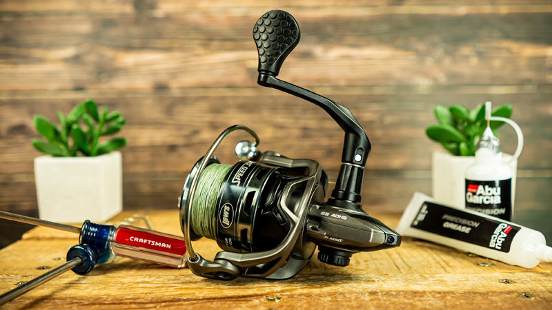 How to Oil a Spinning Reel Tutorial Maintenance Lews Lew's