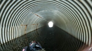 canal fishing illinois midwest aj hauser minimalist fisherman kayak tube culvert