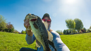 Bank Fishing Largemouth Bass AJ Hauser Ugly Tuff Bionic Blade Ocho