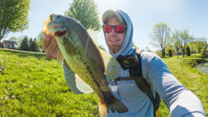 Bank Fishing Largemouth Bass AJ Hauser Ugly Tuff Bionic Blade Ocho