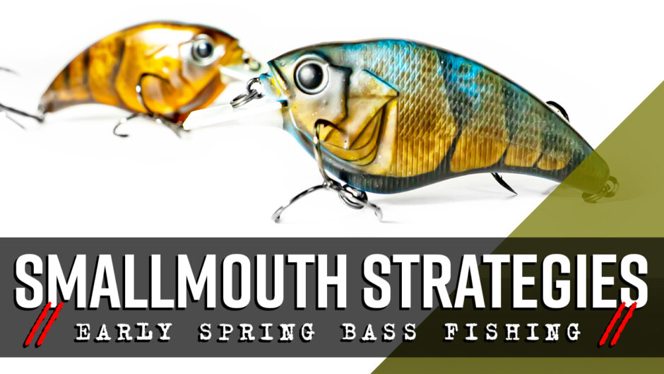 midwest smallmouth strategies early spring bass fishing