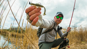 The Crowbar Rig Largemouth Bass Fishing Snapping Turtle Pond Bank