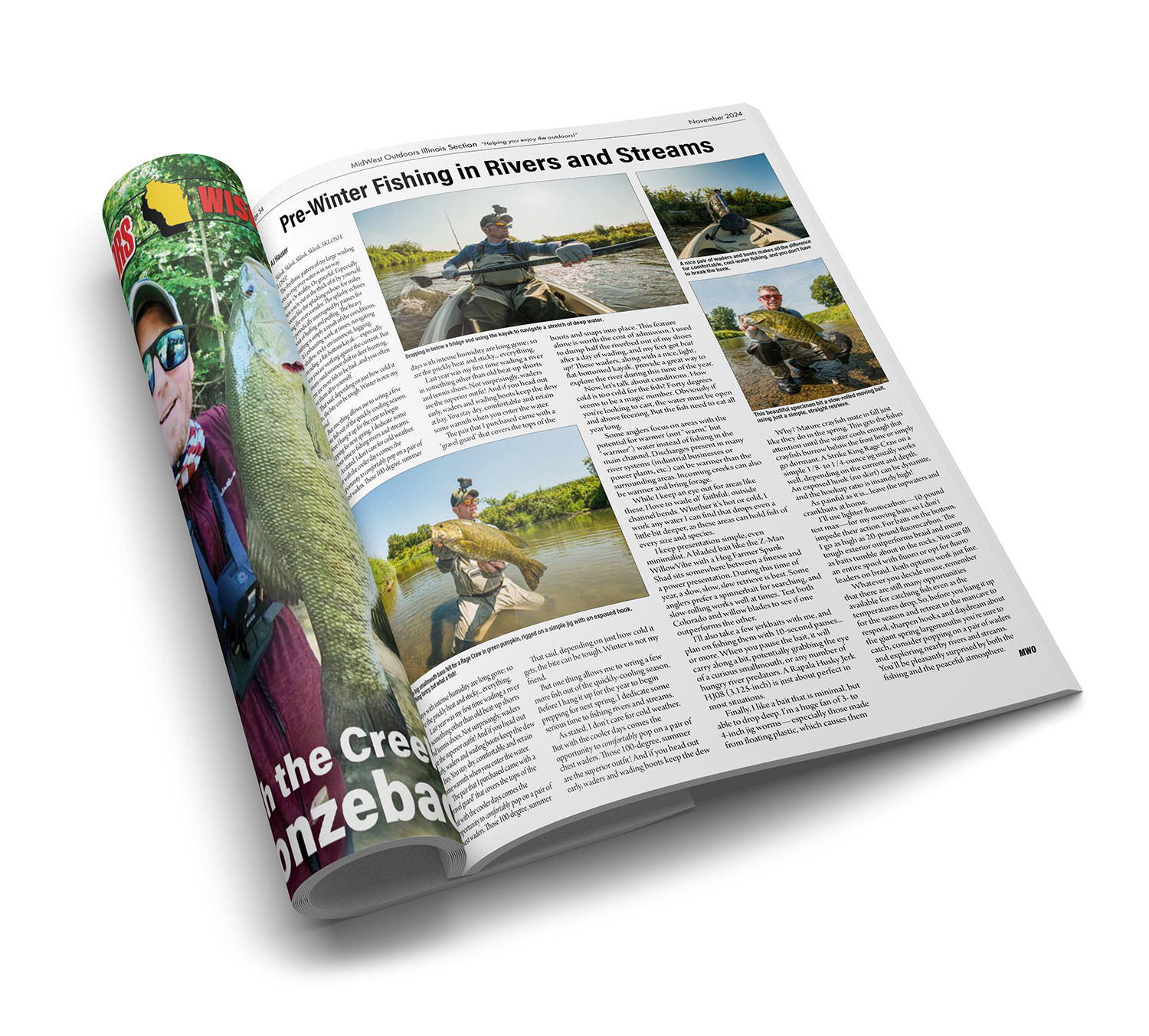 AJ Hauser Midwest Outdoors Fishing Minimalist Fisherman Bass