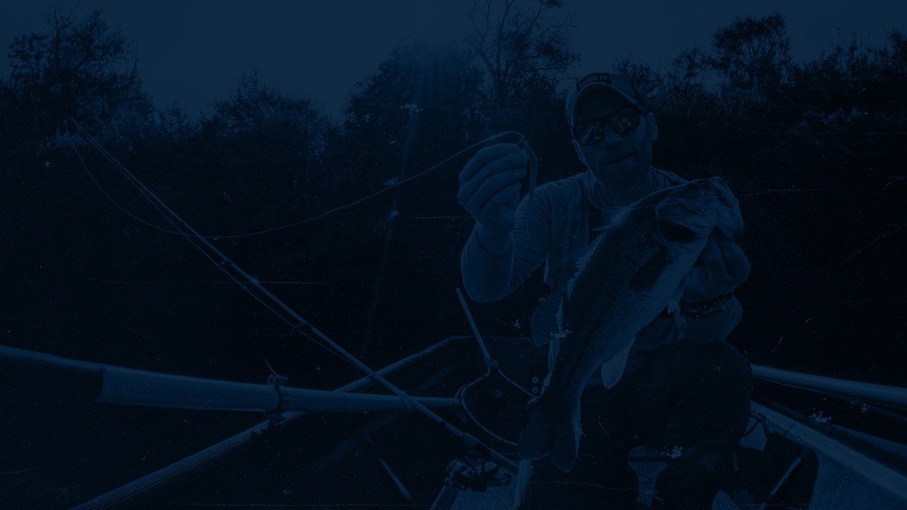 Callout Section The Minimalist Fisherman Midwest Bass Fishing Blue Banner Background Migration