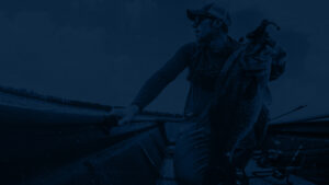 Callout Section The Minimalist Fisherman Midwest Bass Fishing Blue Banner Background Migration