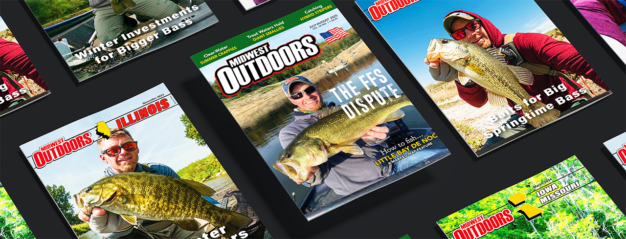 AJ Hauser Midwest Outdoors Fishing Minimalist Fisherman Bass