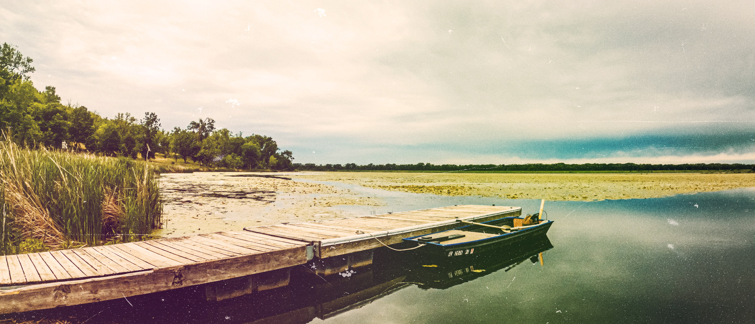The Minimalist Fisherman Hero Section Banner Jon Boat