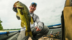 AJ Hauser Midwest Outdoors Illinois Fishing Fisherman Largemouth Jon Boat