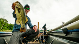 AJ Hauser Midwest Outdoors Illinois Fishing Fisherman Largemouth Jon Boat