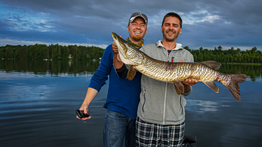 Manitowish Waters Fishing Hauser Minimalist Fisherman Muskie Musky Family Vaughn Brother